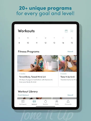 Download Tone It Up: Aplikasi Fitness Terbaik untuk Wanita - Screenshot 19