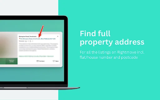 Address Finder for Rightmove – Temukan Alamat Properti Instan - Screenshot 1