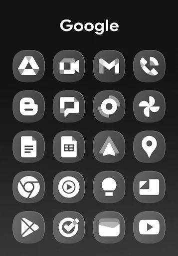 Download OneGlass 8 – Icon Pack Terbaru – Tampilan Minimalis - Screenshot 16