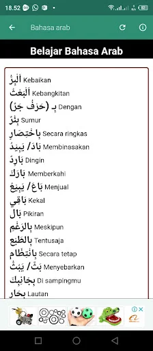 Download Percakapan Bahasa Arab Terbaru – Belajar Lancar Gratis - Screenshot 2