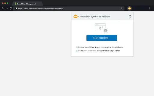 Download CloudWatch Synthetics Recorder – Otomatisasi Canary - Screenshot 2