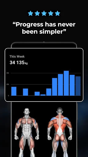 Download Lyfta: Gym Log Workout Tracker Terbaru – Lacak Latihanmu - Screenshot 2