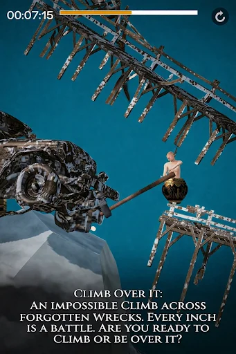 Download Climb Over It Terbaru – Game Menantang Kesabaran - Screenshot 5