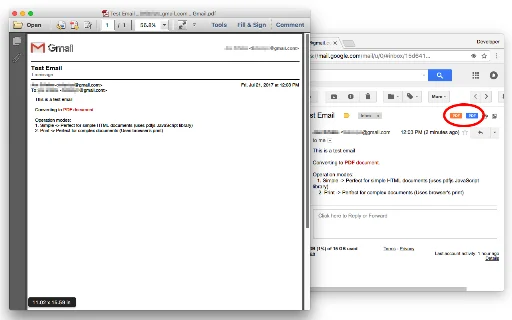 Ubah Gmail ke PDF Secara Offline – Convert Gmail™ to PDF Aman - Screenshot 1