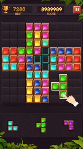 Download Tetrush Fun! Block Puzzle Gem – Game Asah Otak Gratis - Screenshot 4