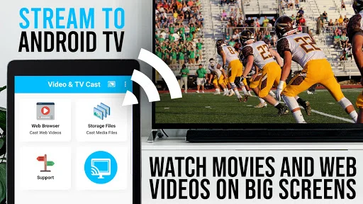 TV Cast untuk Android TV – Streaming Video Web ke TV dengan Mudah - Screenshot 5