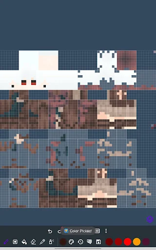 3D Skin Editor for Minecraft – Buat Skin Keren Sekarang - Screenshot 21