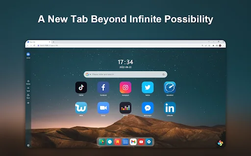 Download OmniTab New Tab Terbaru – Kelola Tab & Produktivitas - Screenshot 1