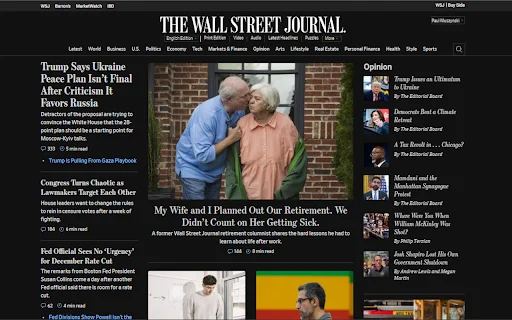 Download WSJ Elegant Dark Mode – Mode Gelap Nyaman di Mata - Screenshot 1