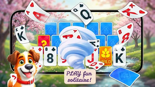 Download Solitaire Journey: Farm Terbaru – Mainkan TriPeaks Gratis - Screenshot 1