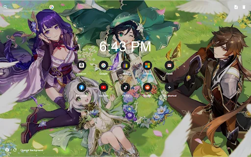 Download Genshin Impact New Tab Terbaru – Tema Keren Gratis - Screenshot 3