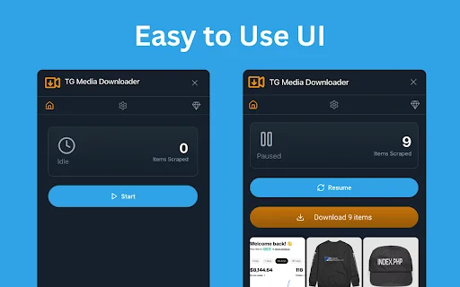 TG Media Downloader: Unduh Video & Foto Telegram Tercepat - Screenshot 4
