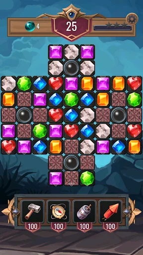 Download Diamond Dungeon Match 3 Terbaru – Game Puzzle Seru - Screenshot 10