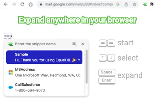 Download EqualFill Terbaru – Text Expander Gratis & Cepat - Screenshot 2