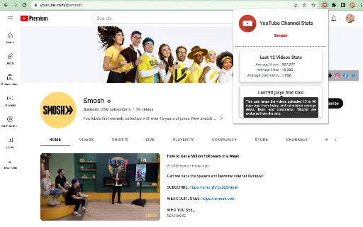 Download YouTube Channel Stats – Analisis Performa Channel Gratis - Screenshot 3