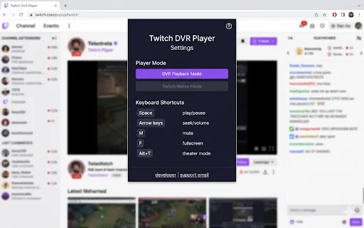 Twitch DVR Player – Fitur Rewind Live Stream Gratis - Screenshot 1