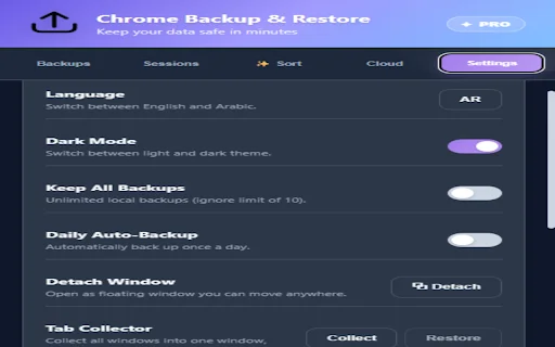 Download Chrome Backup & Restore – Cadangkan Data Browser Gratis - Screenshot 4
