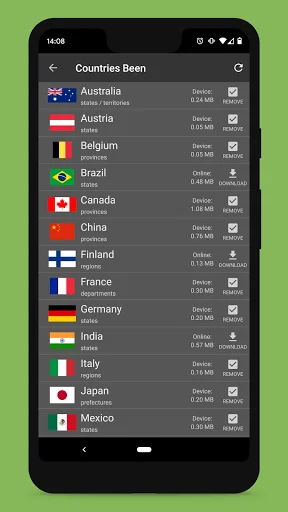 Download Countries Been Terbaru – Lacak Perjalanan Anda Gratis - Screenshot 8