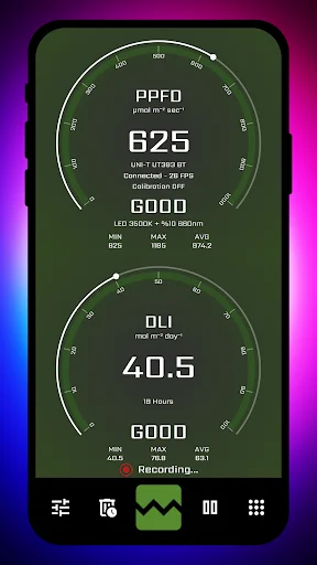 Unduh PPFD Meter – Pengukur Cahaya Tanaman Akurat & Gratis - Screenshot 20