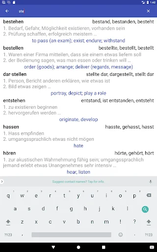 Download Deutsche Verben Terbaru – Belajar Konjugasi Bahasa Jerman - Screenshot 24
