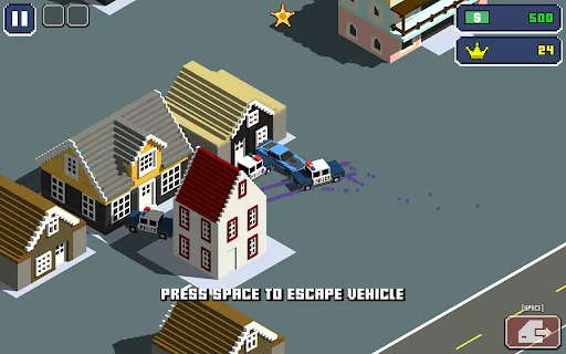 Mainkan Escape Road 3 – Game Kejar-kejaran Mobil Seru di Browser - Screenshot 3