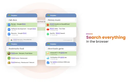 PolyBox: Launcher ChatGPT & Pengelola Tab Browser Terbaik - Screenshot 4