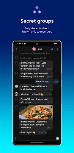 Download SimpleX Chat Terbaru – Aplikasi Pesan Privat Aman - Screenshot 4