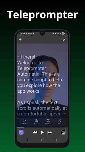 Download Teleprompter Automatic Terbaru – Rekam Video Mudah - Screenshot 1