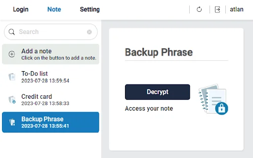 Download PasswordPocket Terbaru – Pengelola Password Bluetooth Aman - Screenshot 2