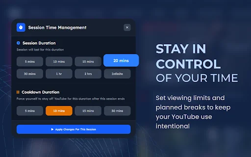 YouTube Detox: Blokir Shorts & Fokus Maksimal – Unduh Gratis - Screenshot 3