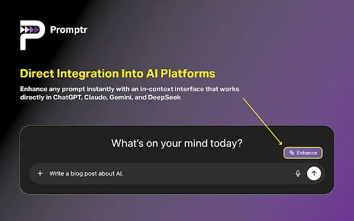 Download Promptr Terbaru – Optimalkan Prompt AI Anda Gratis - Screenshot 1