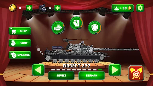 Download Tank Attack 5 | Tanks 2D Terbaru – Game Perang Seru - Screenshot 14