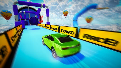 Download Car Stunts: Stunt Driving Game – Aksi Balapan Ekstrem - Screenshot 15