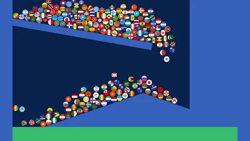 Download Country Marble Race Stream Run Terbaru – Game Balap Seru - Screenshot 2