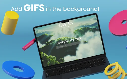 Glassy – New Tab: Kelola Produktivitas dengan Tampilan Estetik - Screenshot 5