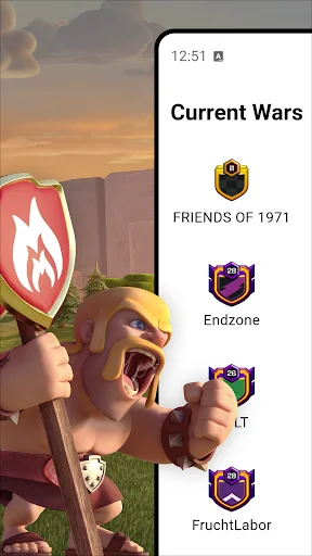 War Report for Clash of Clans: Pantau Perang & Kelola Klan Anda - Screenshot 1