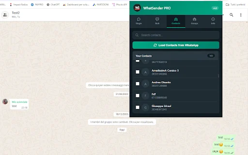 WhatSender PRO – Kirim Pesan WhatsApp Massal Terbaik - Screenshot 2