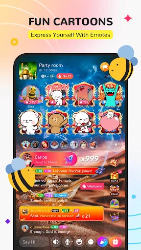 Download Honey Jar Lite Terbaru – Ruang Obrolan Suara Gratis - Screenshot 1