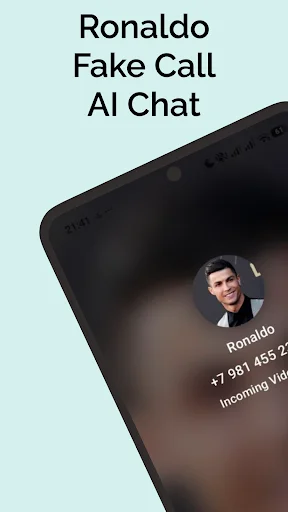 Download Ronaldo Fake Chat & Video Call – Prank Cristiano Ronaldo - Screenshot 1