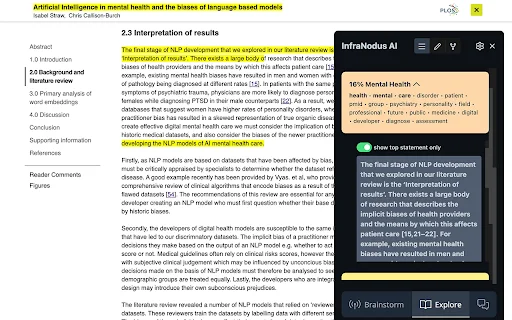 Download InfraNodus AI: Analisis Grafik Pengetahuan & Wawasan Cerdas - Screenshot 5