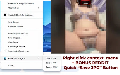 Download Save Image As NOT WebP – Simpan Gambar ke JPG/PNG - Screenshot 1