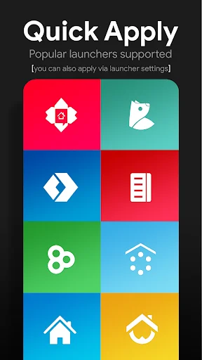 Download Flight Dark – Icon Pack Terbaru – Ikon Minimalis Gelap - Screenshot 5