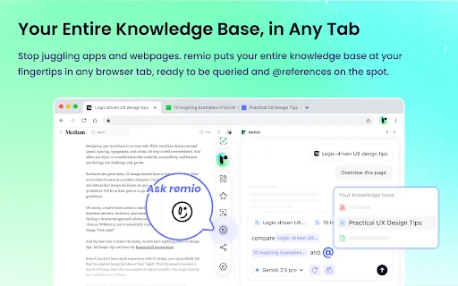 Remio: AI Assistant untuk Membangun Second Brain Otomatis - Screenshot 3