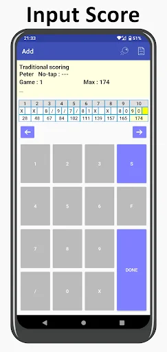 Download My Bowling Scoreboard Terbaru – Lacak Skor & Statistik - Screenshot 7