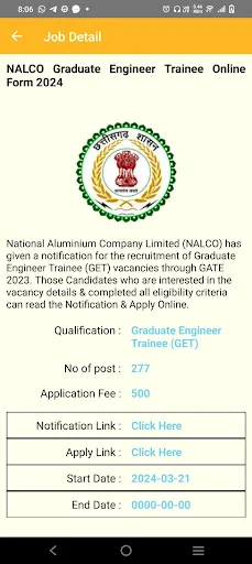 Download Chhattisgarh Jobs Terbaru – Info Lowongan Kerja Gratis - Screenshot 2