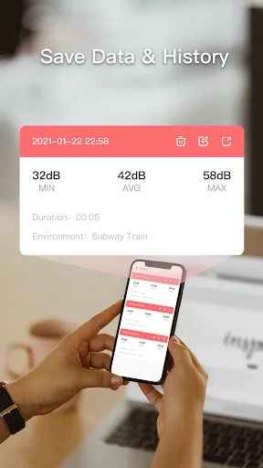 Download Sound Meter Terbaru – Aplikasi Pengukur Kebisingan Gratis - Screenshot 4