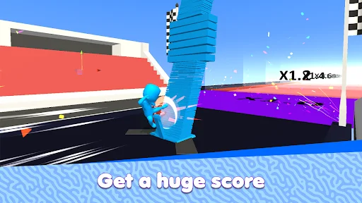 Download Color Pillar: Stack Game Terbaru – Bangun Menara Seru - Screenshot 24