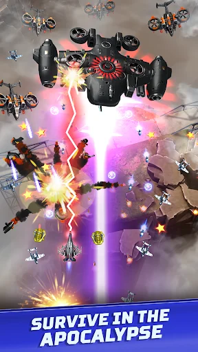 Download Red Hunt: jets action shooter Terbaru – Game Aksi Seru - Screenshot 2