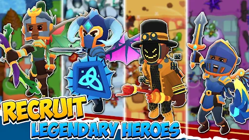 Download Idle Hero TD Terbaru – Game Strategy RPG Offline - Screenshot 6