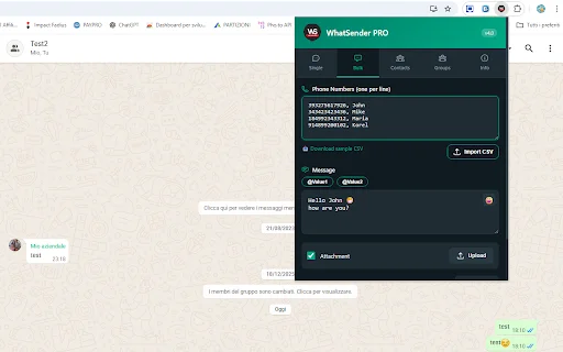 WhatSender PRO – Kirim Pesan WhatsApp Massal Terbaik - Screenshot 1